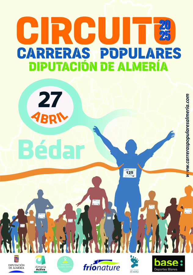 Circuito Provincial de Carreras Populares. Bédar 27-04-25